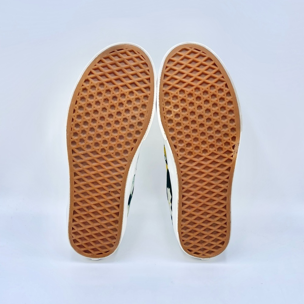 Vans Authentic Della Batik Tie Dye Yellow Green Canvas Shoe Men’s 8 Women’s 9.5 - Picture 10 of 11
